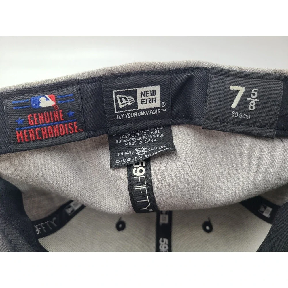 New York Yankees 26 World Championships New Era 59Fifty Fitted 7 5/8 Hat Cap MLB